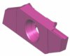 Abstechplatte 18° mit Spanroller (454 L)